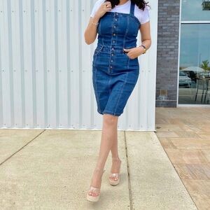 Denim dress